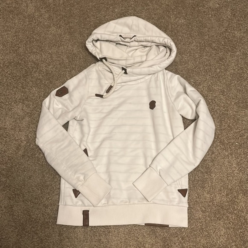 Naketano striped hoodie Large